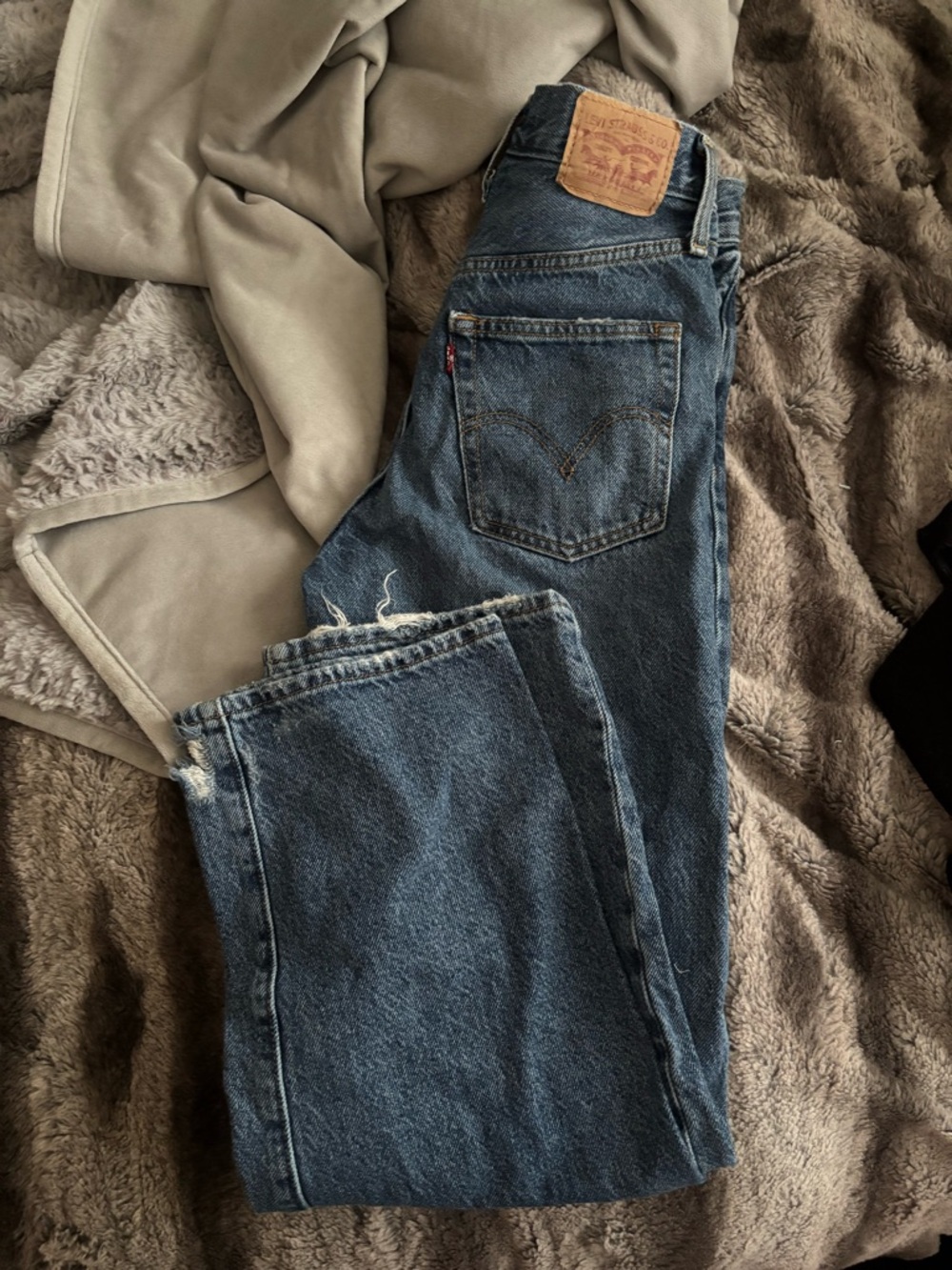 Levi's Classic Blue Denim Jeans